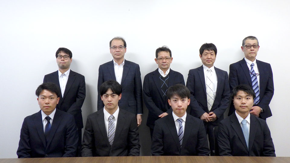 入社式