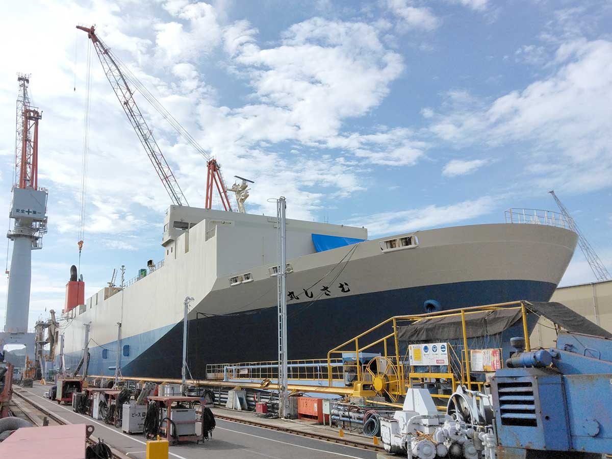 むさし丸ドック入渠 3